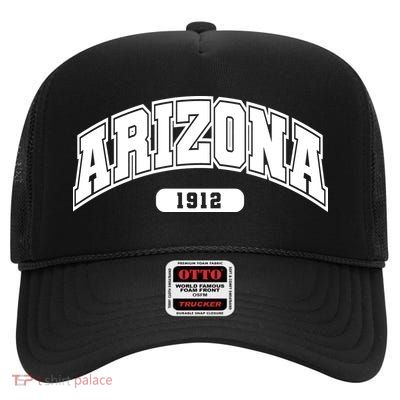 Arizona Collegiate Style 1912 High Crown Mesh Back Trucker Hat