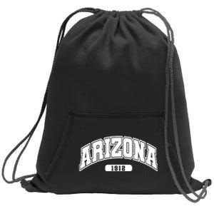 Arizona Collegiate Style 1912 Sweatshirt Cinch Pack Bag