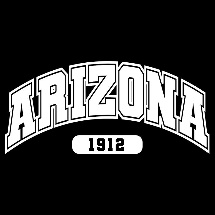Arizona Collegiate Style 1912 Flatbill Hat