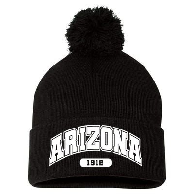 Arizona Collegiate Style 1912 Pom Pom 12in Knit Beanie