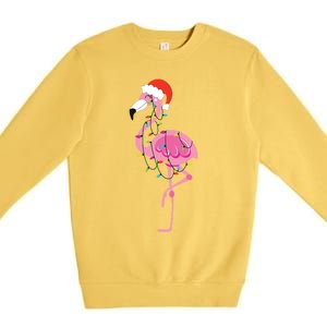 Australian Christmas S Matching Family Pyjamas, Flamingo Christmas New Zealand Premium Crewneck Sweatshirt