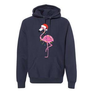 Australian Christmas S Matching Family Pyjamas, Flamingo Christmas New Zealand Premium Hoodie