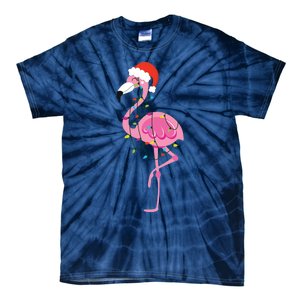 Australian Christmas S Matching Family Pyjamas, Flamingo Christmas New Zealand Tie-Dye T-Shirt