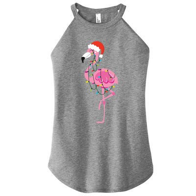 Australian Christmas S Matching Family Pyjamas, Flamingo Christmas New Zealand Women’s Perfect Tri Rocker Tank