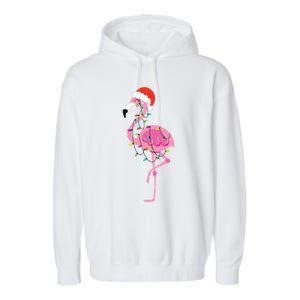 Australian Christmas S Matching Family Pyjamas, Flamingo Christmas New Zealand Garment-Dyed Fleece Hoodie