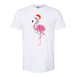 Australian Christmas S Matching Family Pyjamas, Flamingo Christmas New Zealand Softstyle CVC T-Shirt