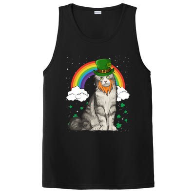 American Curl St Patricks Day Leprechaun Gift PosiCharge Competitor Tank