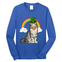 American Curl St Patricks Day Leprechaun Gift Long Sleeve Shirt