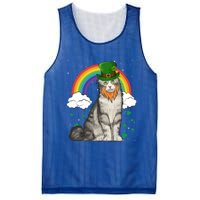 American Curl St Patricks Day Leprechaun Gift Mesh Reversible Basketball Jersey Tank