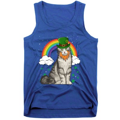 American Curl St Patricks Day Leprechaun Gift Tank Top