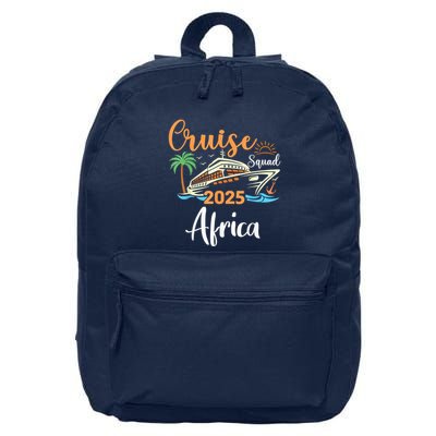 Africa Cruise Squad 2025 Family Holiday Matching 16 in Basic Backpack