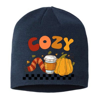 Autumn Cozy Season Theme Sustainable Beanie