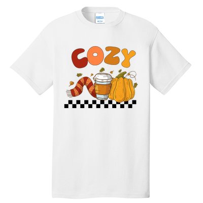 Autumn Cozy Season Theme Tall T-Shirt