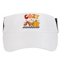 Autumn Cozy Season Theme Adult Drive Performance Visor