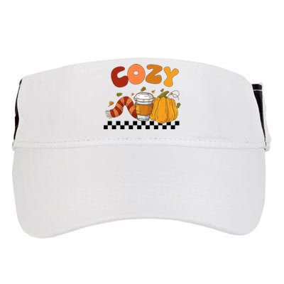 Autumn Cozy Season Theme Adult Drive Performance Visor