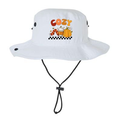 Autumn Cozy Season Theme Legacy Cool Fit Booney Bucket Hat