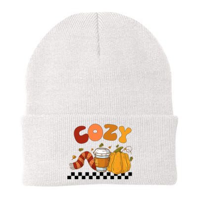 Autumn Cozy Season Theme Knit Cap Winter Beanie