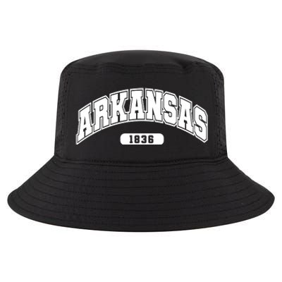 Arkansas Collegiate Style 1836 Cool Comfort Performance Bucket Hat