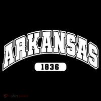 Arkansas Collegiate Style 1836 Mousepad