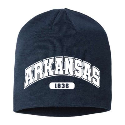 Arkansas Collegiate Style 1836 Sustainable Beanie