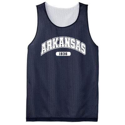 Arkansas Collegiate Style 1836 Mesh Reversible Basketball Jersey Tank