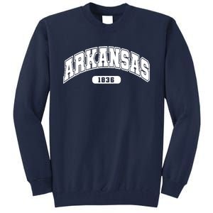 Arkansas Collegiate Style 1836 Tall Sweatshirt