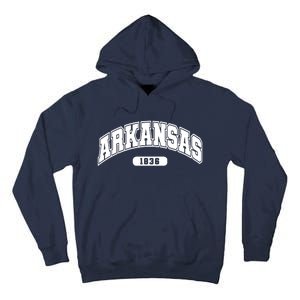 Arkansas Collegiate Style 1836 Tall Hoodie