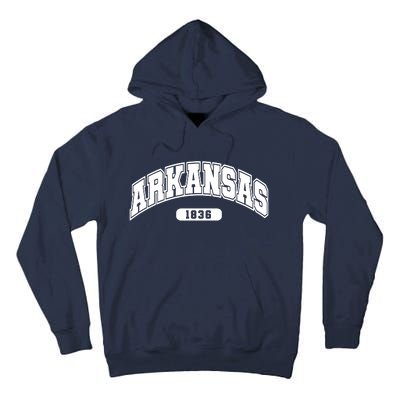 Arkansas Collegiate Style 1836 Tall Hoodie