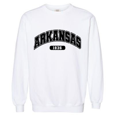 Arkansas Collegiate Style 1836 Garment-Dyed Sweatshirt