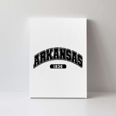 Arkansas Collegiate Style 1836 Canvas