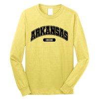 Arkansas Collegiate Style 1836 Long Sleeve Shirt