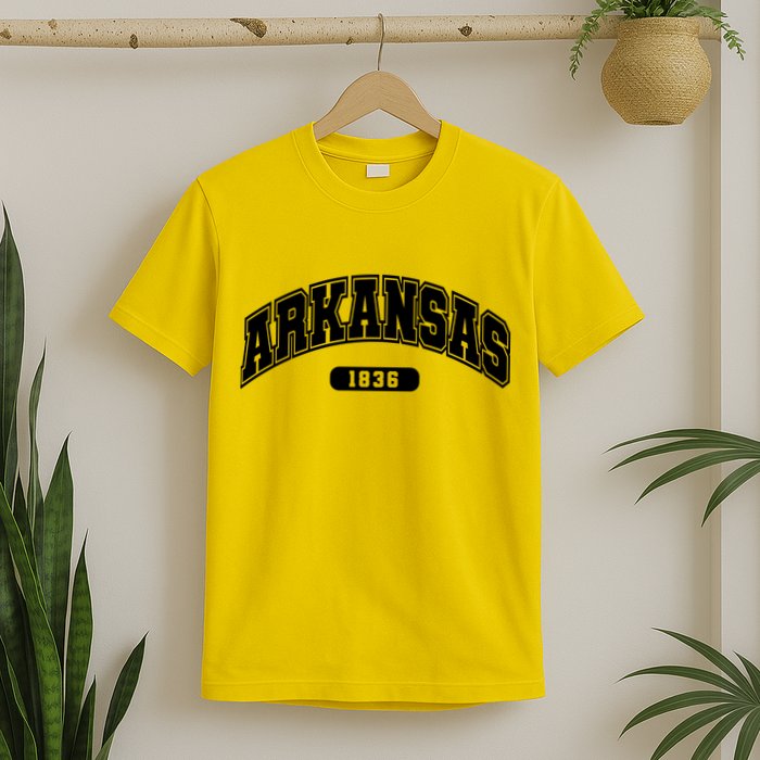 Arkansas Collegiate Style 1836 T-Shirt
