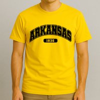 Arkansas Collegiate Style 1836 T-Shirt