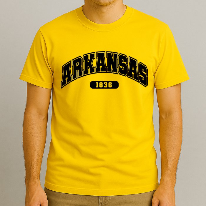 Arkansas Collegiate Style 1836 T-Shirt