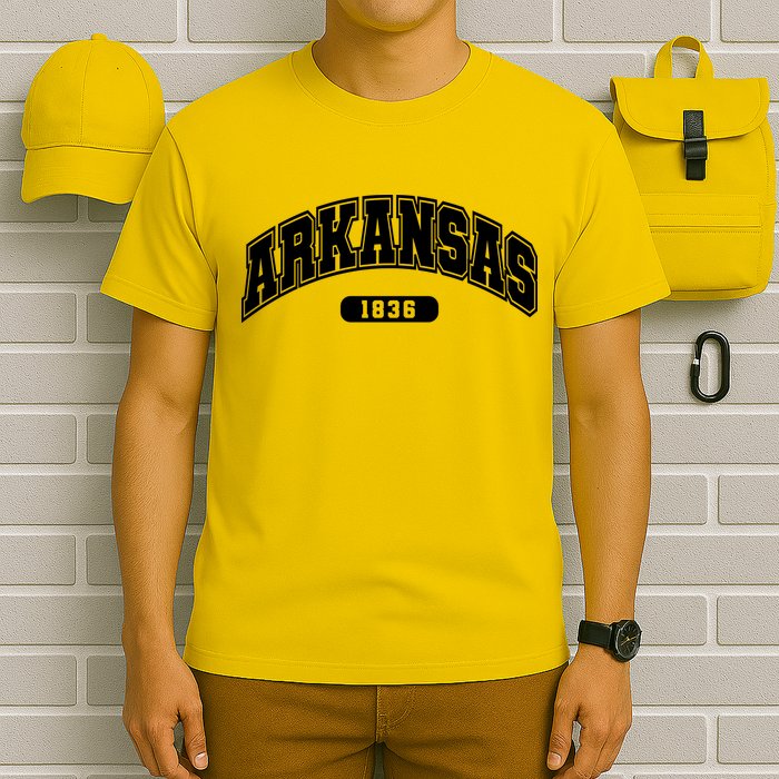 Arkansas Collegiate Style 1836 T-Shirt