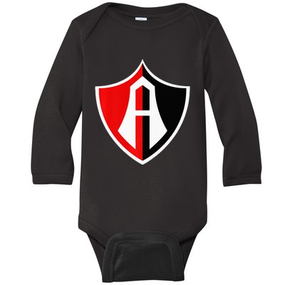 Atlas Club Supporter Fan Mexico Mexican Baby Long Sleeve Bodysuit