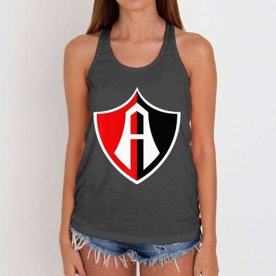 Atlas Club Supporter Fan Mexico Mexican Women's Knotted Racerback Tank