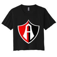 Atlas Club Supporter Fan Mexico Mexican Women's Crop Top Tee