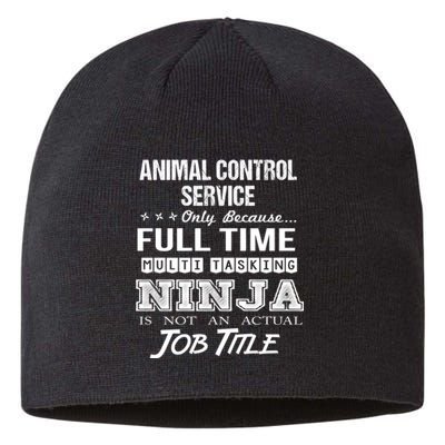 Animal Control Service Multitasking Ninja Sustainable Beanie