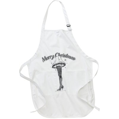 A Christmas Story Leg Lamp Merry Christmas Apron