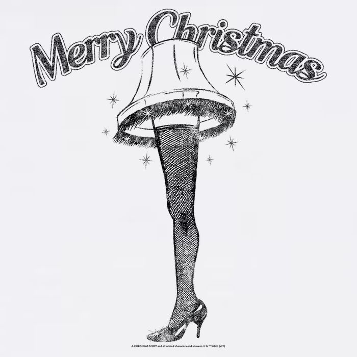 A Christmas Story Leg Lamp Merry Christmas Premium T-Shirt