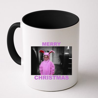 A Christmas Story Ralphie Bunny Suit Merry Christmas Long Sleeve Mug