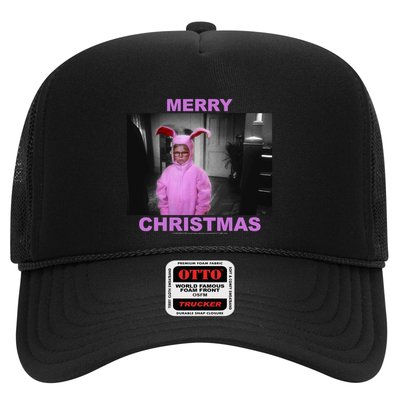A Christmas Story Ralphie Bunny Suit Merry Christmas Long Sleeve Trucker Hat