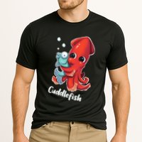 Adorable Cuddlefish Sea Life Illustration Cuttlefish Squid Cooling Performance Crew T-Shirt