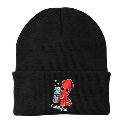 Adorable Cuddlefish Sea Life Illustration Cuttlefish Squid Beanie