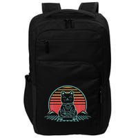 Anime Cat Sushi Retro Japanese Aesthetic Kawaii Impact Tech Backpack