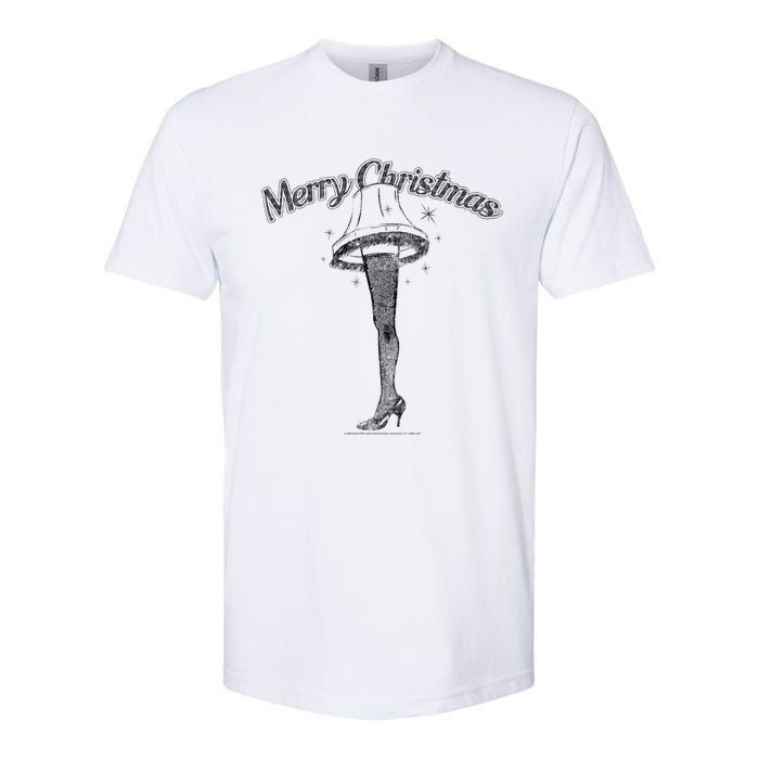 A Christmas Story Leg Lamp Merry Christmas Softstyle CVC T-Shirt