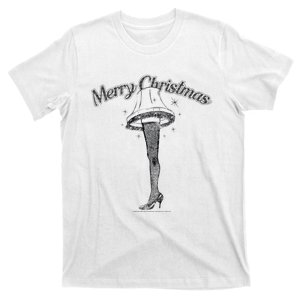 A Christmas Story Leg Lamp Merry Christmas T-Shirt