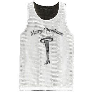 A Christmas Story Leg Lamp Merry Christmas Mesh Reversible Basketball Jersey Tank