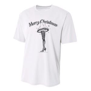 A Christmas Story Leg Lamp Merry Christmas Performance Sprint T-Shirt